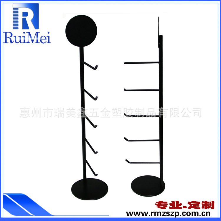 加工生产 定制杯子挂钩展示架 商品促销展架 五金展示架 挂钩架子