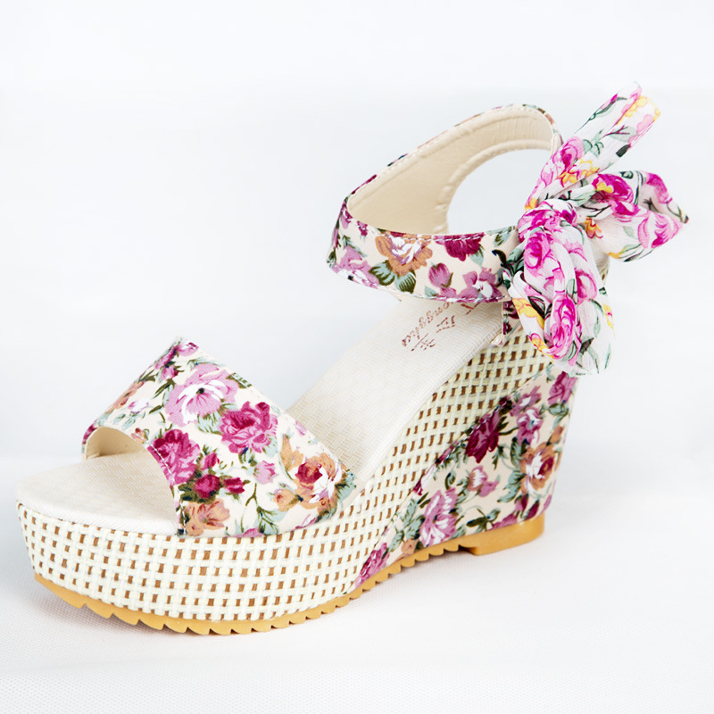 Chaussure été femme HOPIAL  HONG PINLE en PU artificiel - Ref 3433599 Image 8