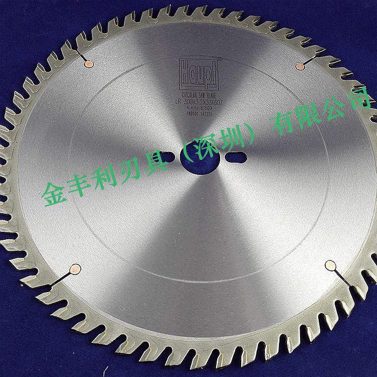 厂家直销批发金丰利锯片德国haupt裁板机合金锯片300X3.2X30X72T