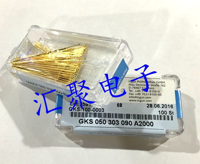 INGUN英钢探针GKS050 303 090 A2000（杯头）0.78mm顶针 测试针
