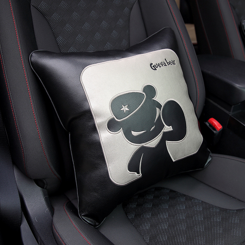 汽车用品套饰舒适柔软抱枕汽车内饰抱枕米色车用抱枕3302支持定做