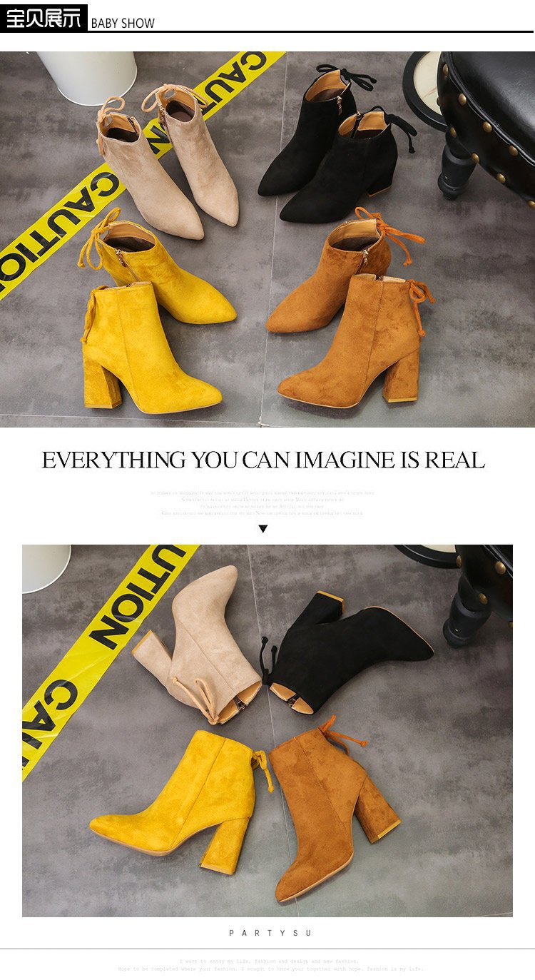 Bottes femme en PU artificiel - Ref 3354745 Image 13