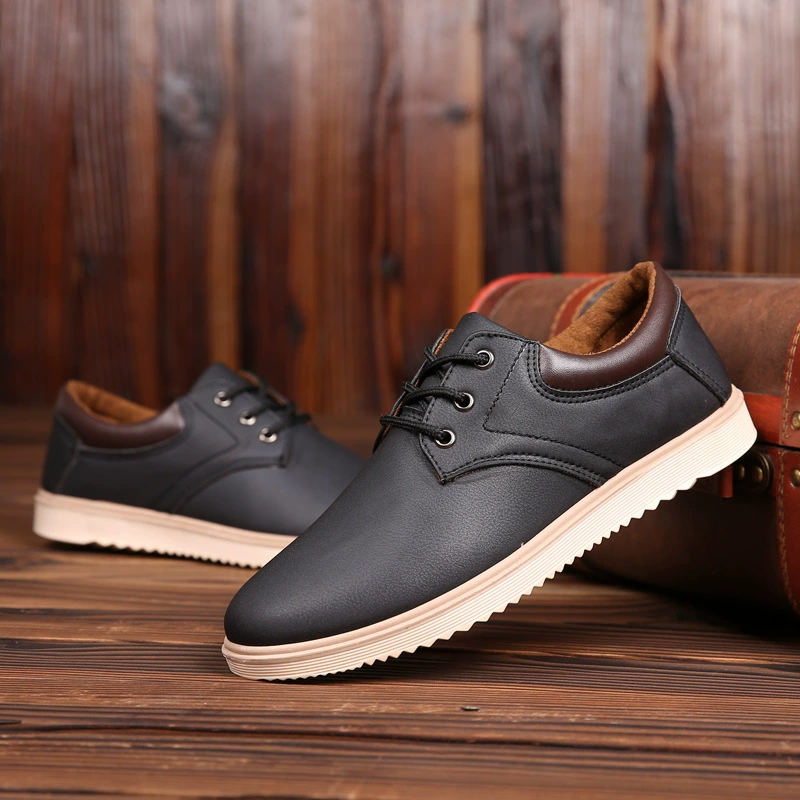 Work non-slip shoes for leather shoes, casual footwear, Korean style