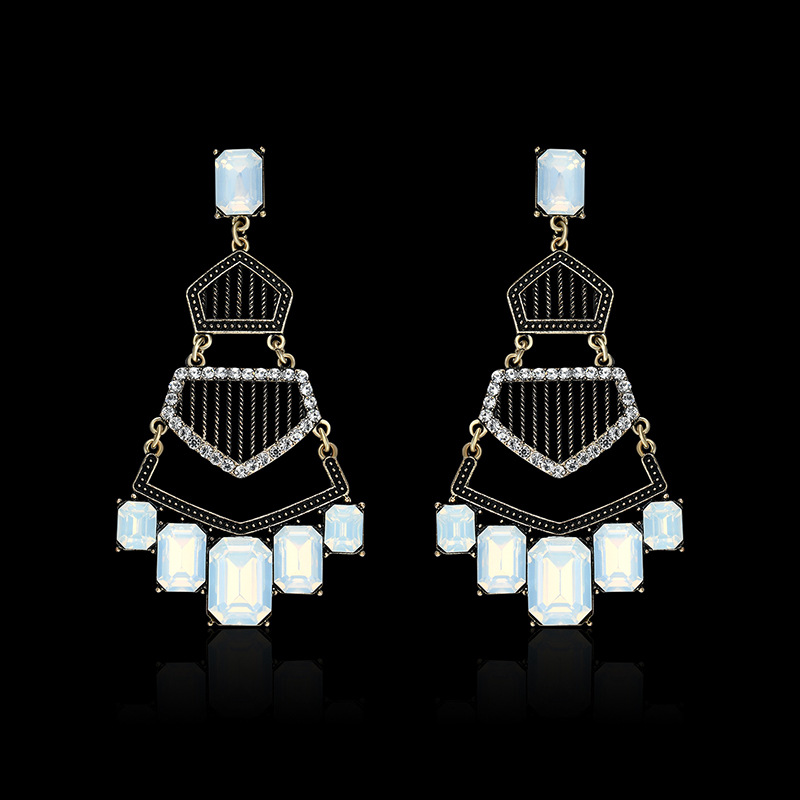 Occident and the United States alloy plating earring (61179396)NHLP0805-61179396