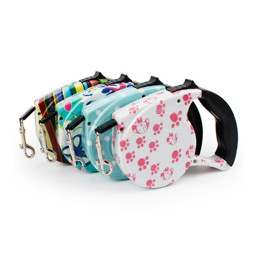 Printed automatic pet leash retractable leash dog retractable leash dog leash dog leash