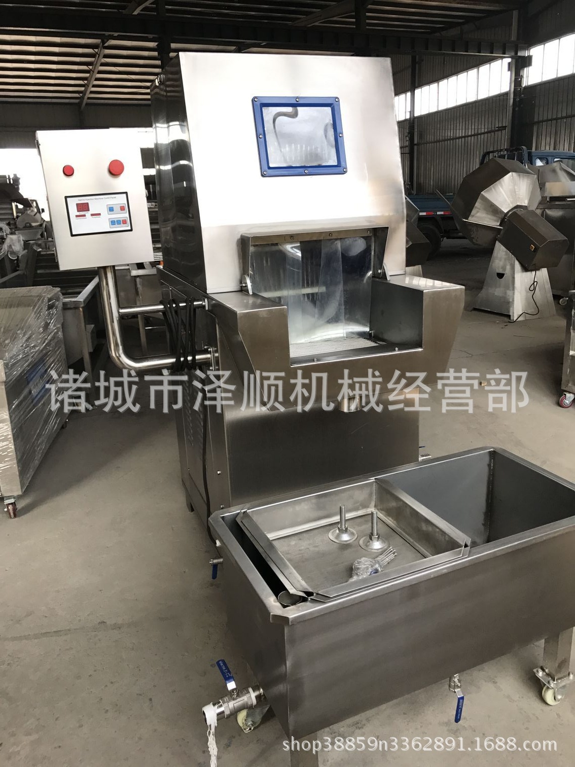 厂家直供120针雪花牛肉盐水注射机整鸭牛排注射食品级