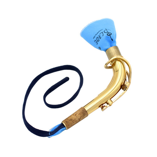 E-flat alto saxophone bent neck brass material comes with cork paste, strip cloth, cleaning set, musical instrument accessories