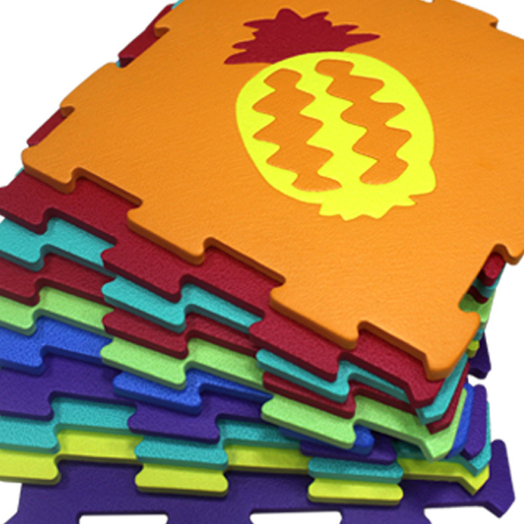 母婴拼图出口环保无味EVA儿童玩具防摔防撞防潮 爬行拼接地垫30