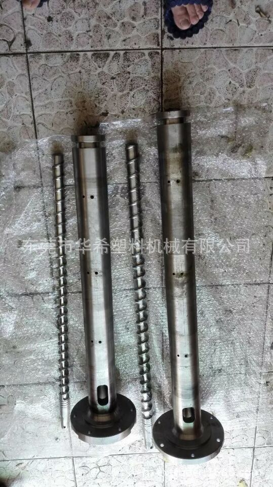 华希挤出螺杆料筒 挤出机Φ45