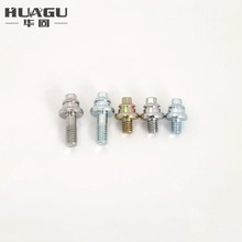 Battery Side Terminal Bolt3/8"-16保险电瓶桩头螺栓莲花头螺丝