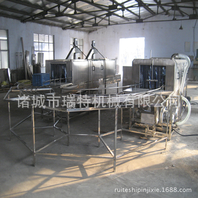 U型烘干型洗筐机后背图无号码