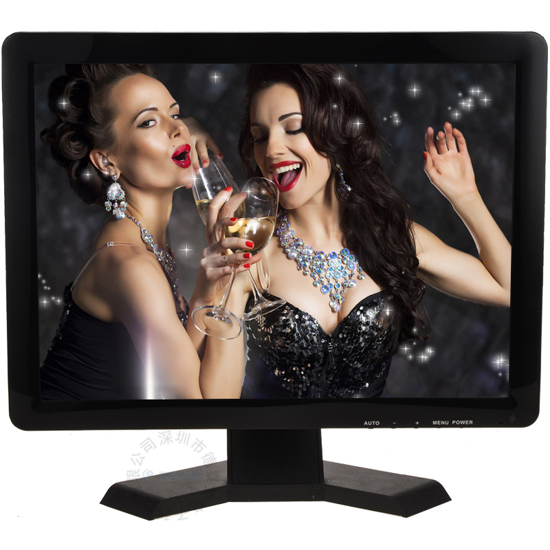 18.5 LCD TV 16 :9 widescreen HD video Computer mainframe Set top box /U Plate