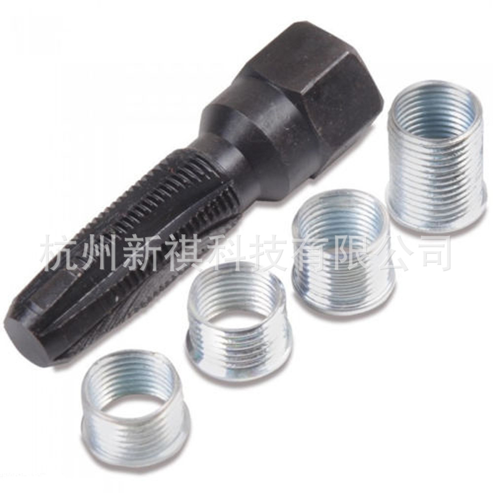 14mm 14*1.25 火花塞丝攻 火花塞孔螺纹修复工具 螺牙再生器