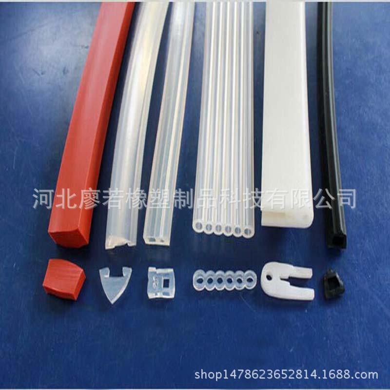 硅胶耐高温氟胶密封条异形条发泡条圆条方条管材