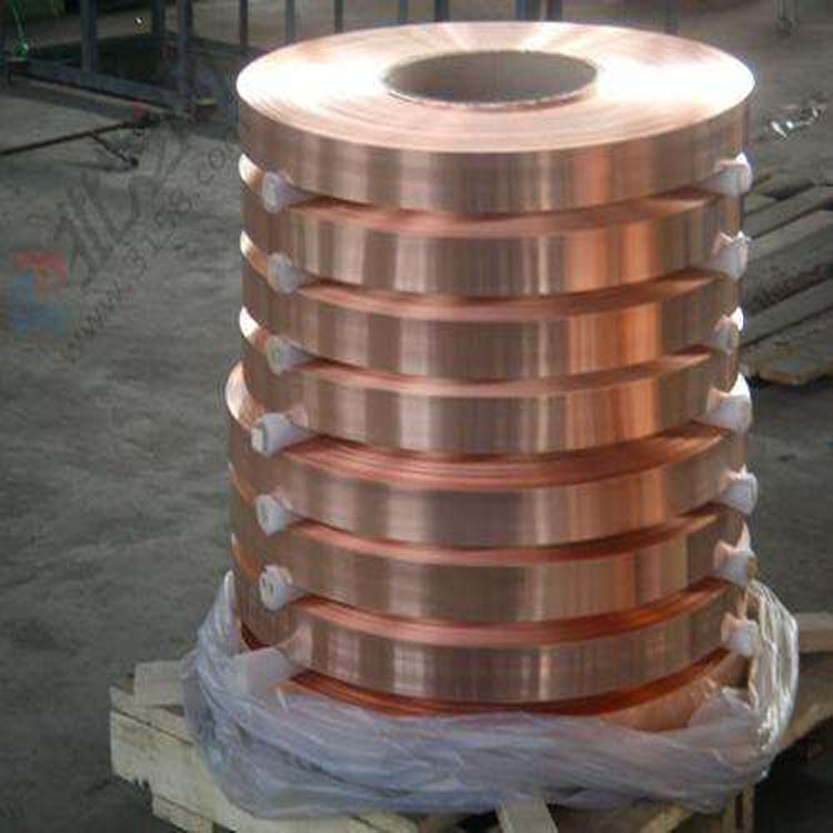 TU2无氧紫铜带半硬纯度高 导电性好铜带材厚2.5mm任意宽度零切