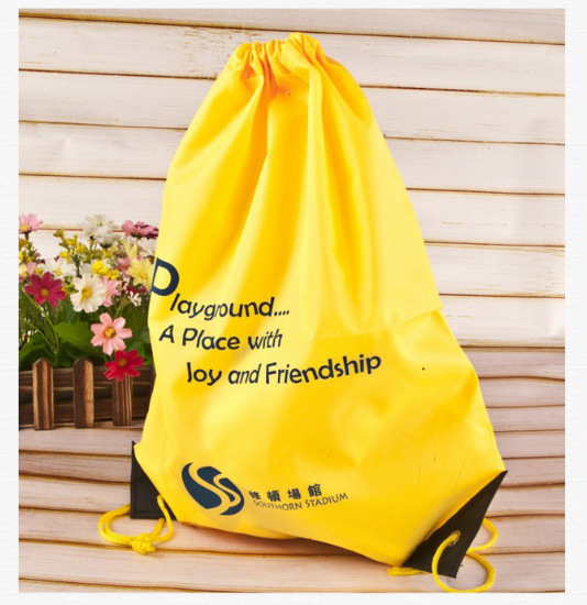 新款優質尼龍袋 品質210D滌綸背包束口袋定制 廠家低價批發