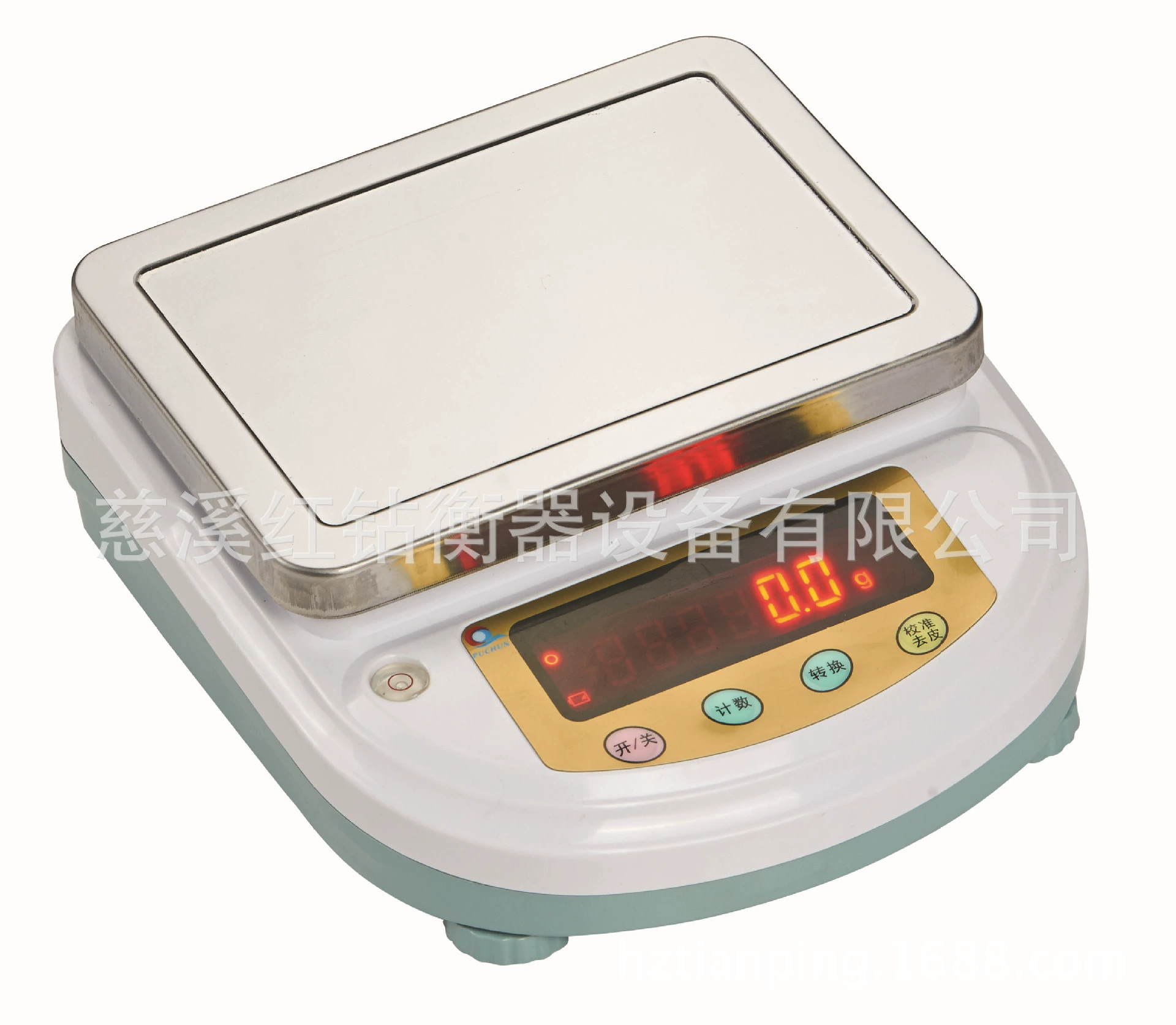 Шанхай Puchun Высокая точность с весом батареи Взвешивание золота Взвешивание семян Экспериментальный анализ Квадратная пластина Электронный баланс