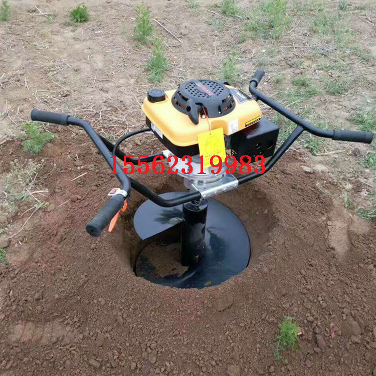 山地栽树钻洞机 铭扬机械可加工定制各种尺寸挖坑机
