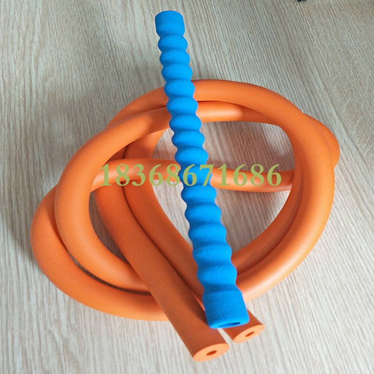 热销橡塑海绵发泡管 机械手柄泡棉双色护套  防滑海绵把手套