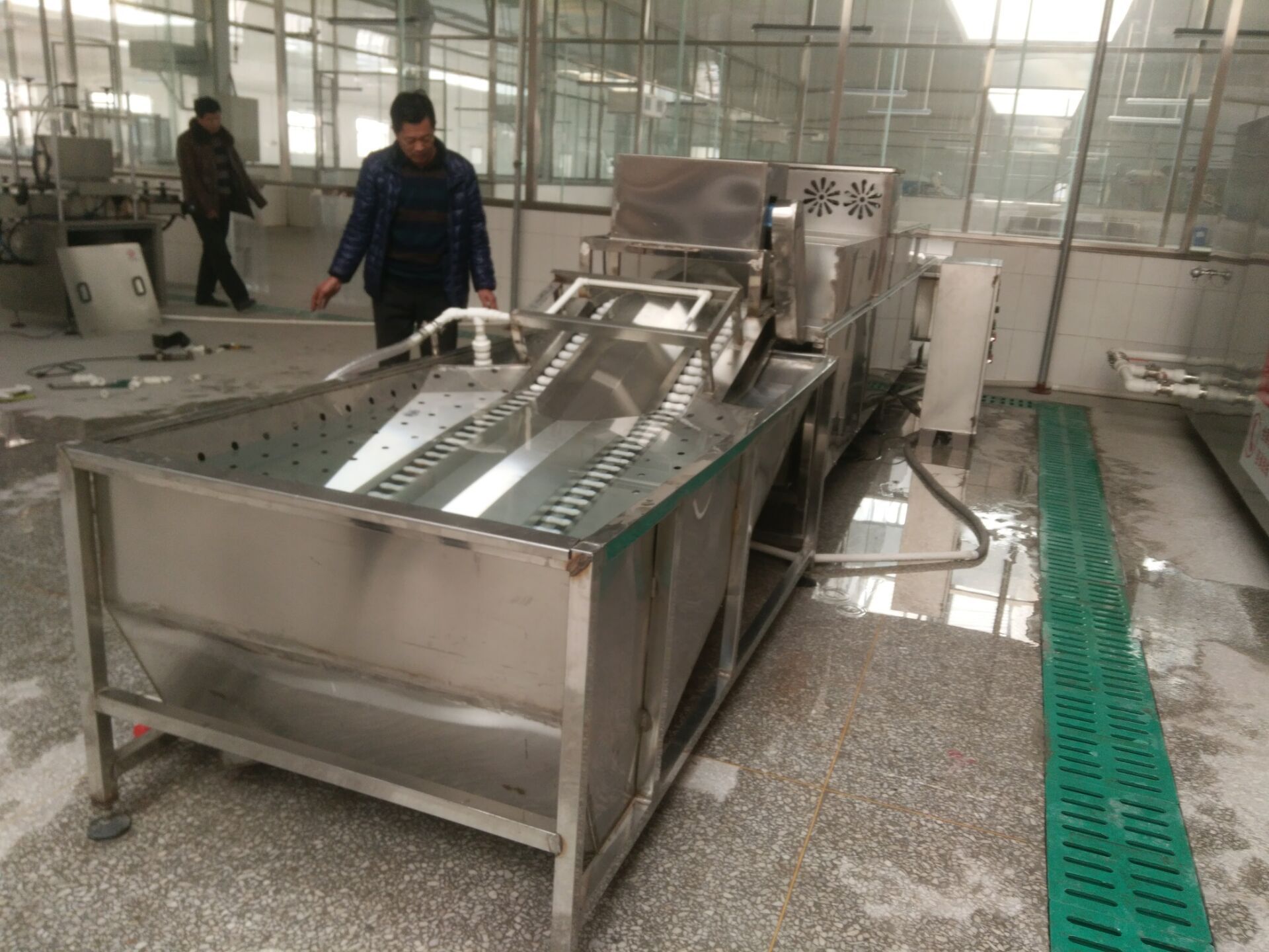 智能鸭蛋皮蛋清洗机HT-XD-2   全自动洗蛋机   大型洗蛋机