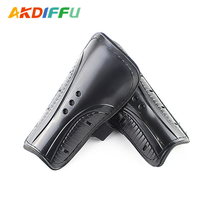 Aaikedifei 7012 # medio polainas de tres agujeros polainas de fútbol niños adultos color reforzado correas de correa doble