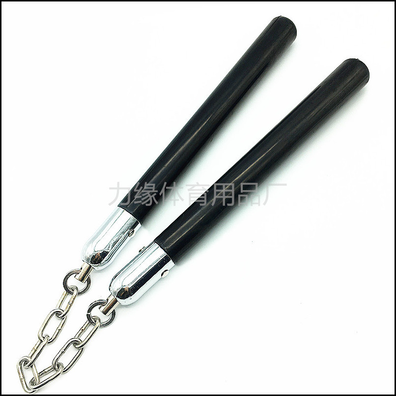 廠家橡膠彈性加粗鏈防身實戰小龍訓練競技加重雙節棍體育武術用品