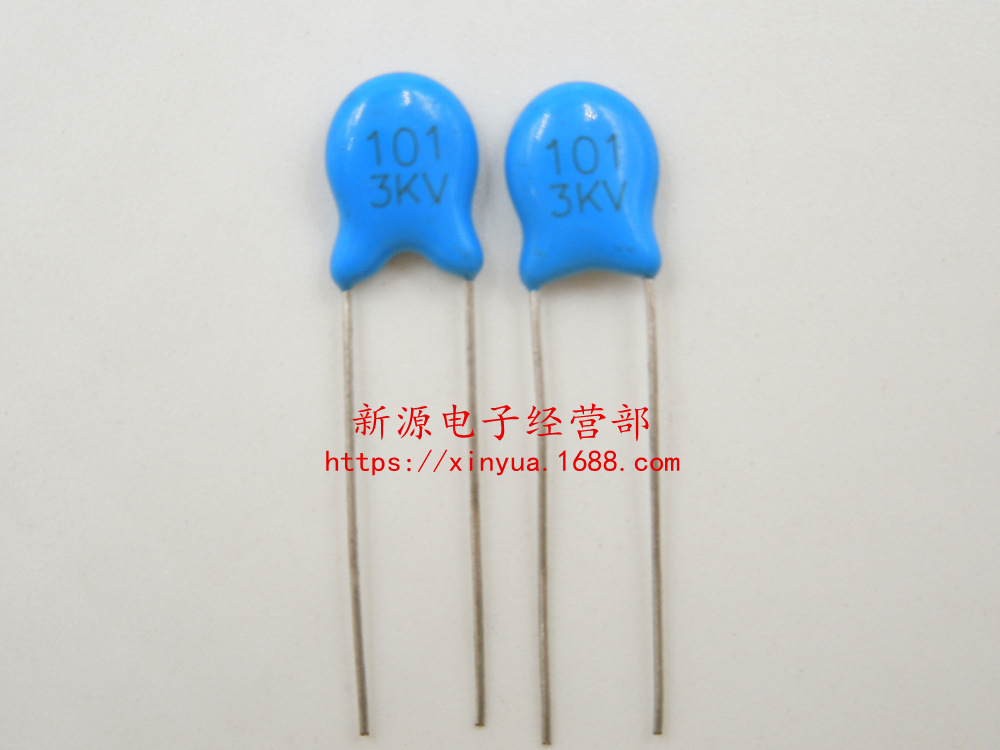 高压瓷片电容 3KV101 3000V 瓷片电容 陶瓷电容 3KV 101 100PF