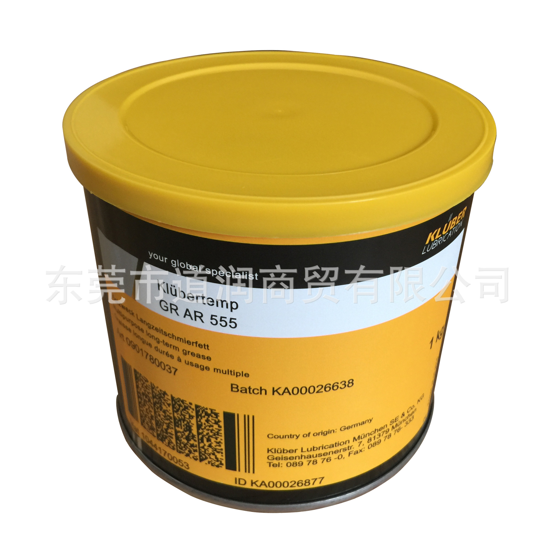 克鲁勃Kluber Fomblin GR AR 555全氟聚醚润滑脂AR555