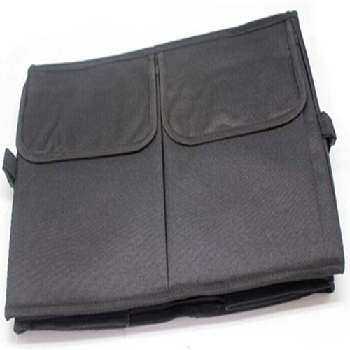 Car trunk storage bag, thick Oxford cloth car storage box, foldable car storage organizer