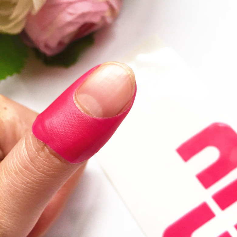 Esmalte de uñas pegatinas anti-desbordamiento esmalte de uñas desbordamiento de uñas en forma de U pegatinas anti-desbordamiento pegamento anti-desbordamiento pegatinas en stock al por mayor