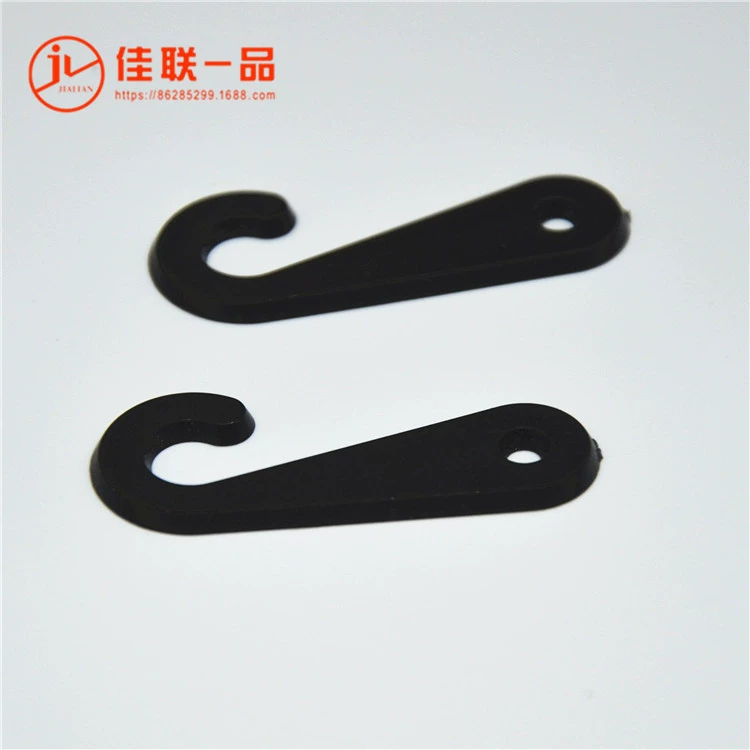 Заводская оптовая продажа крючок из cord plastic белый прозрачный знак вопроса черный крючок для носков носки подвесной крючок