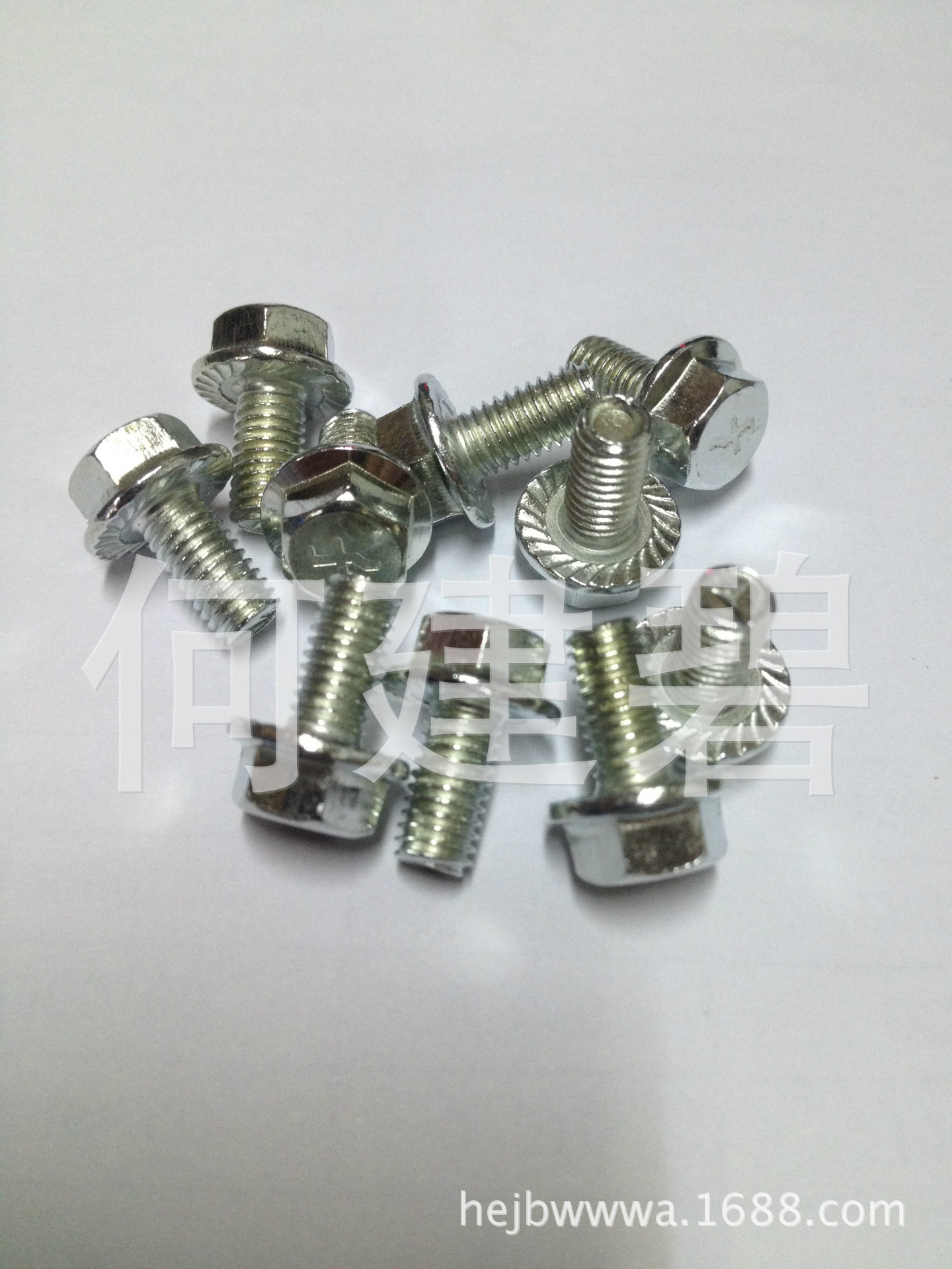 供应法兰螺丝 六角带垫螺丝螺栓  六角法兰面螺丝 GB5789