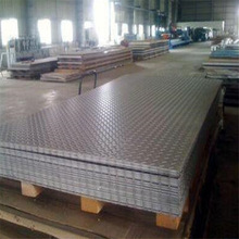 销售不锈钢防滑压花板 花纹不锈钢地板 8K拉丝冲孔折弯加工