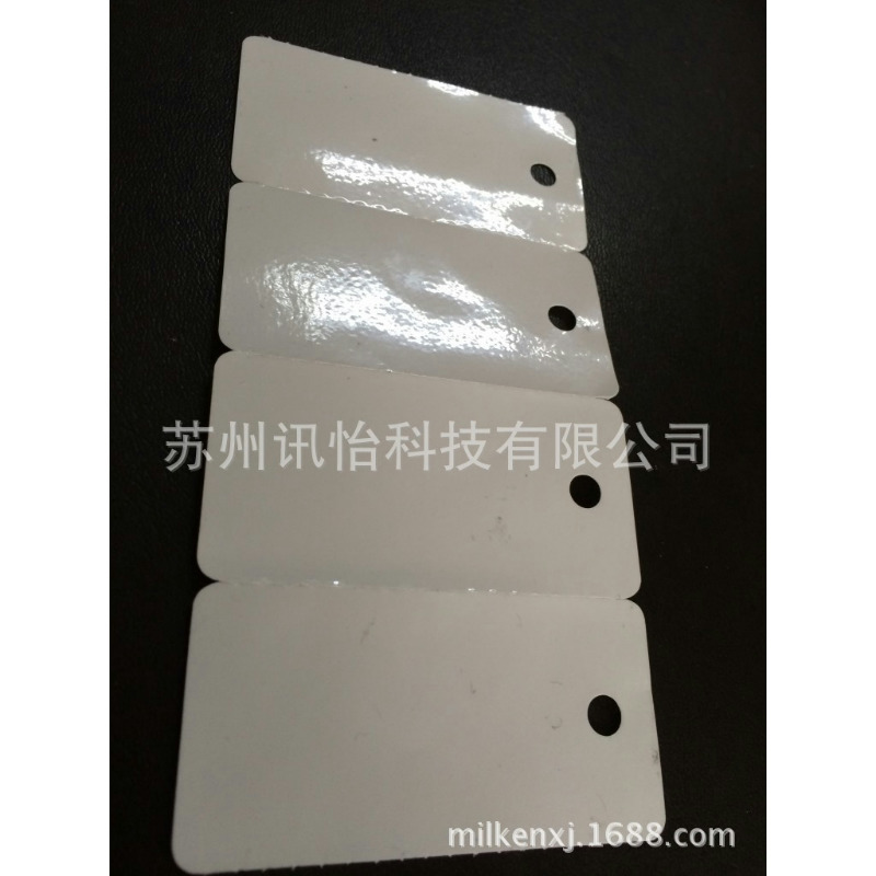 江苏无锡FASSON-72825T亮白聚酯PET标签50*30双排直角无列3mm库存