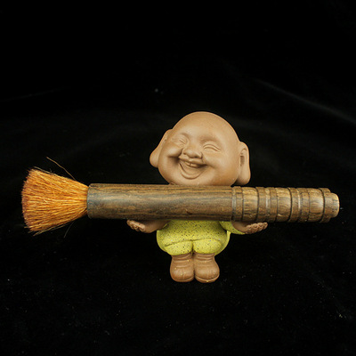 Tea darling Decoration originality Boutique lovely Monk Penholder Pens Kungfu Online tea set tea tray parts