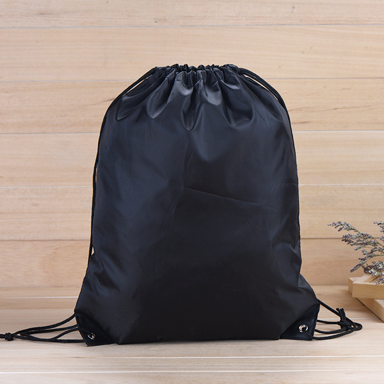 專業訂做滌綸抽繩束口袋 環保束口袋雙肩包訂制logo