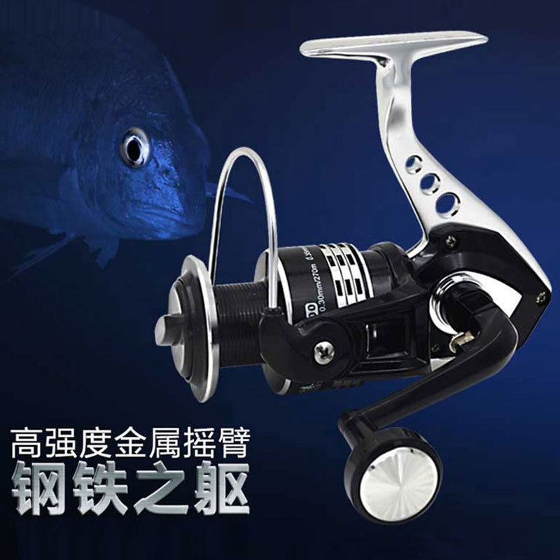 德岛渔轮 全金属鱼线轮纺车轮海竿轮远投轮渔线轮HY 鱼轮特价批发|ru