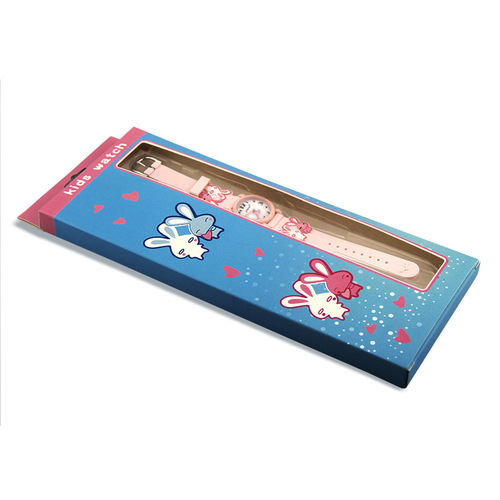 Wholesale Factory Children's Rabbit Cartoon Waterproof Quartz Watch Silicone Jelly Strap Watch for Kids Children's Watch