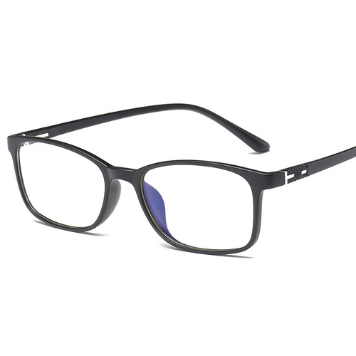 New literary and artistic 11736 anti-blue light glasses flat mirror TR90 goggles men and women frame glasses can be equipped with degrees