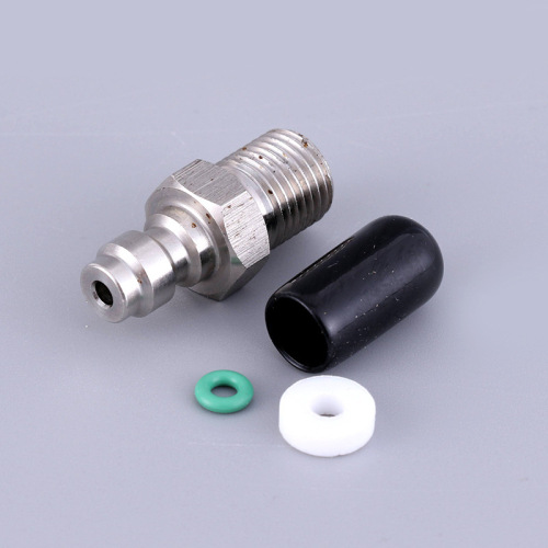 8mm quick connect male stainless steel male with one-way valve male M10*1 1/8NPT 1/8BSPP thread
