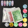 Spot fantasy nails irregular candy paper nails fragments, tail flashes, sequins shell paper 5g