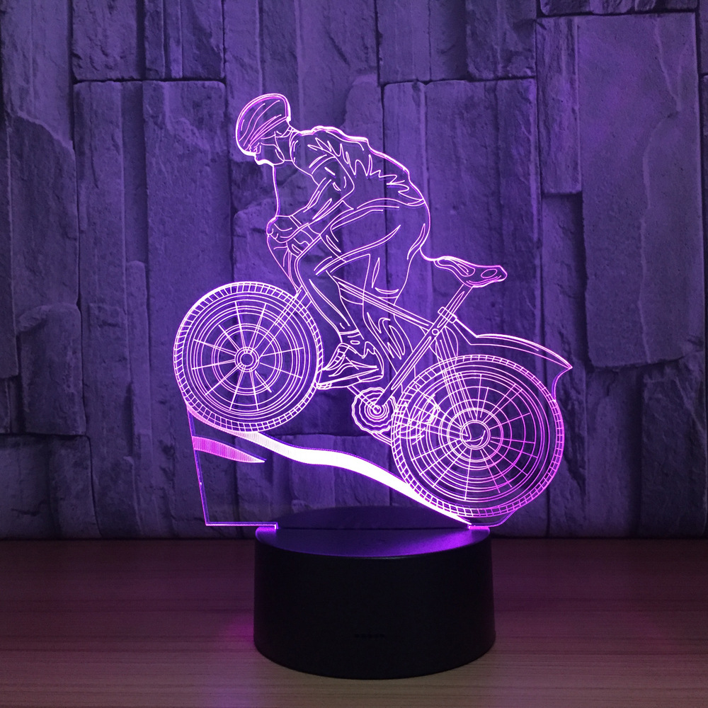 3D视觉立体亚克力LED小夜灯