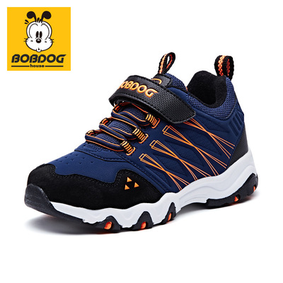 18 winter new pattern Bobdog Plus gross thickening gym shoes Special shop Children&#39;s shoes Manufactor Direct selling On behalf of