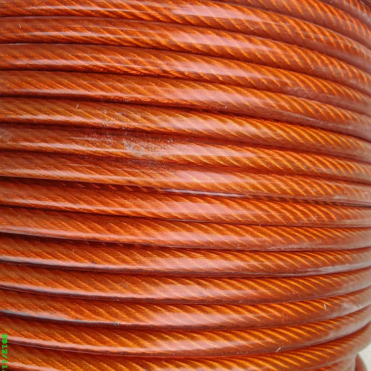 厂家直销  PVC环保涂塑钢丝绳