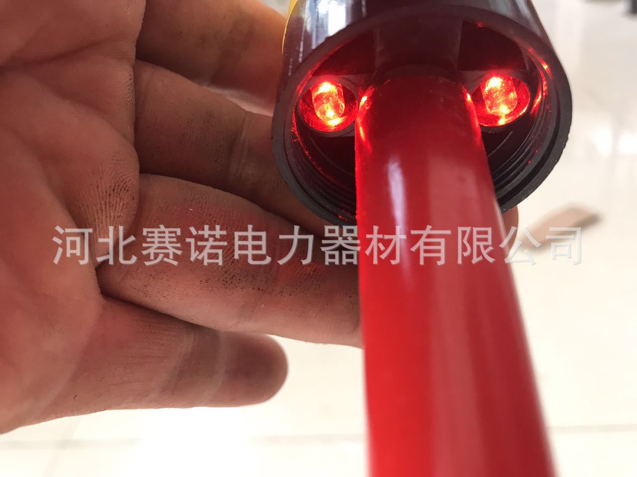 殿力35KV验电器 高压声光棒35千伏 伸缩型高压验电器AC-35KV殿力