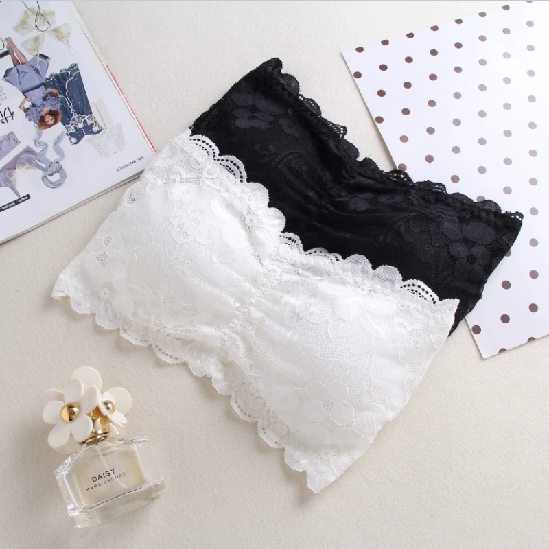 Summer short universal protective underware for elementary school students, non-slip lace straps, beautiful back