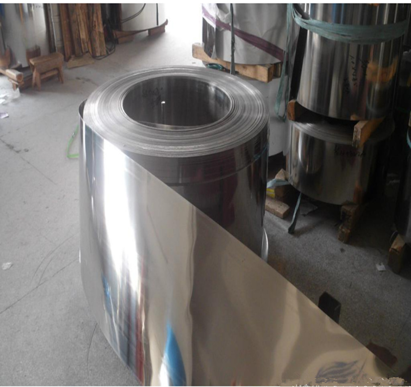 工厂批发特硬SUS301不锈钢发条料301高韧性无磁性弹簧钢带 可剪板