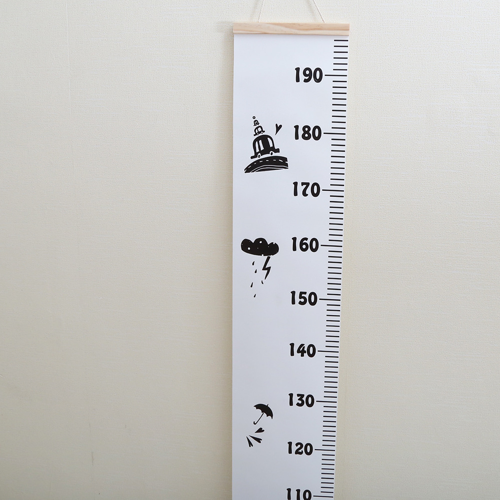 Height ruler wall photography props