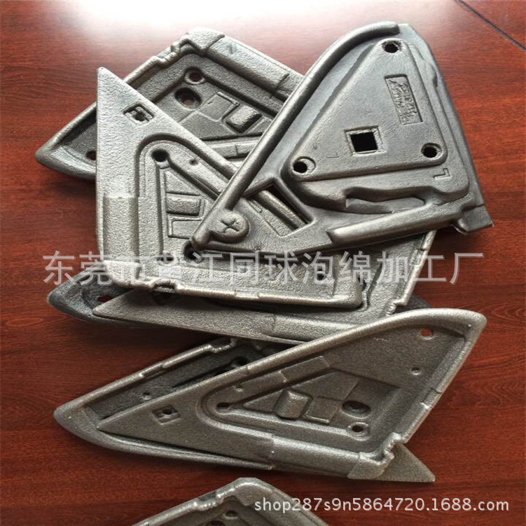 深圳直销灰色30倍EVA冷热压一次成型，EVA压模加工 PE汽车后视