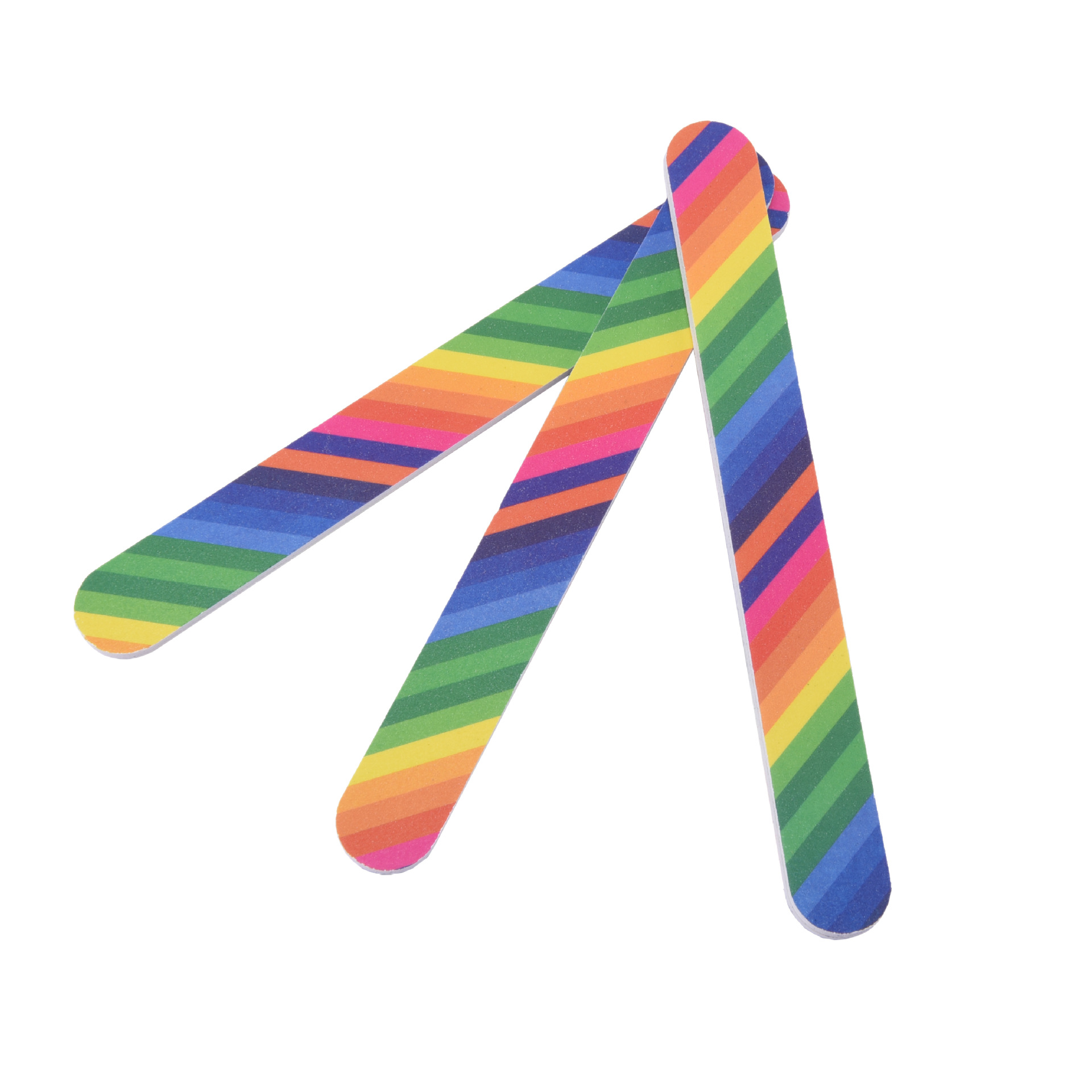 美甲店常用美甲修甲工具 彩虹印花指甲砂条美甲锉条修型卸甲搓条